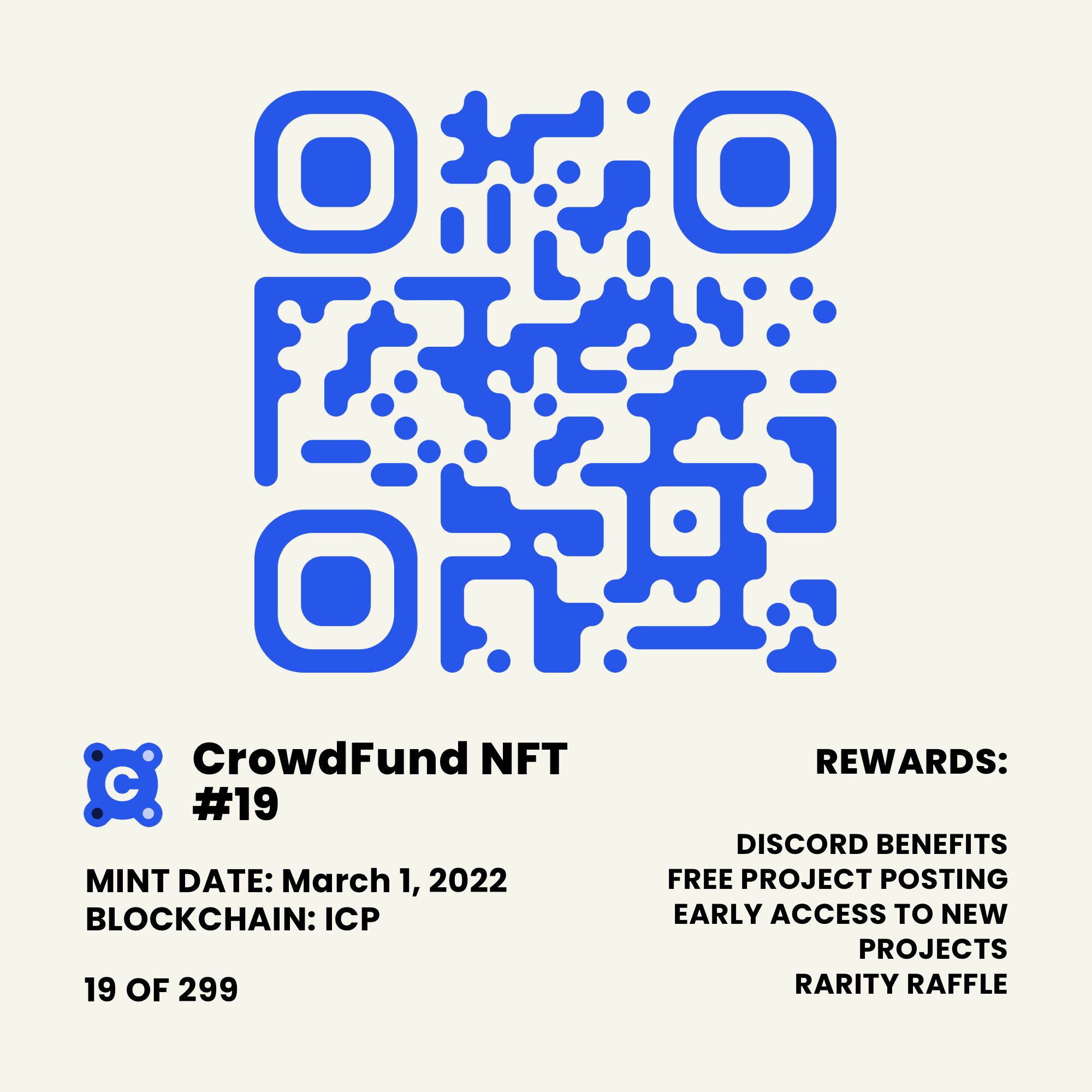 crowdfund: 20